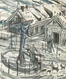 Edward Dwurnik, CHRYSTUS W ZIMOWYM PEJZAŻU