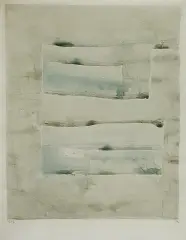BEZ TYTUŁU, lata 80. by Jerzy Stajuda, akwarela, papier, offered Oct 2007