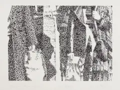 Jan Świtka, PEWNEGO DNIA KTÓREGOŚ ROKU (3), 1982, technika mieszana