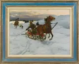 Stanisław Ksawery Szykier, SANNA, ok. 1890, olej, płótno