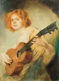 Tadeusz Styka, DZIEWCZYNA Z GITARĄ