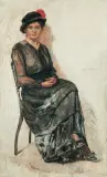 Józef Rapacki, PORTRET MŁODEJ DAMY