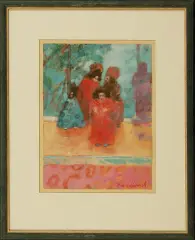 Adam Marczukiewicz, NA SCENIE, 1993, olej, płótno