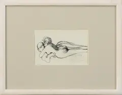 Jan Lebensztejn, KOMPOZYCJA (UŚCISK), długopis, papier
