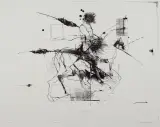 Henryk Ozóg, RYCERZ, 1983, akwaforta, akwatinta, papier
