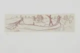 WIZJA WENECJI (VISION OF VENICE) by Salvador Dalí, 1976, akwaforta sepiowa, papier, sold Jul 2007