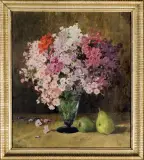 Peter Eichhorn, FLOKSY I GRUSZKI, 1933, olej, karton naklejony na sklejkę