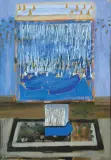 Aleksandra Simińska, KOMPOZYCJA I, 1995, olej, płótno