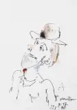 Tadeusz Kantor, A (POPIERSIE MĘŻCZYZNY W KAPELUSZU)