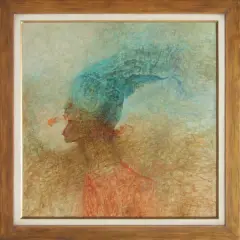 Zdzisław Beksiński, H1, 1997, olej, płyta pilśniowa