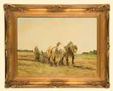 Jean Coune, ORKA, olej, płótno