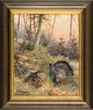 Paul Wilhelm Dahms, GŁUSZCE, olej, płótno