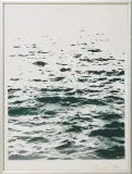 Fale by Jan Tarasin, 1990, serigrafia jednobarwna, papier, sold Apr 2007