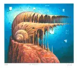 Z profilu by Jacek Yerka, 1997, giclee, sold Apr 2007