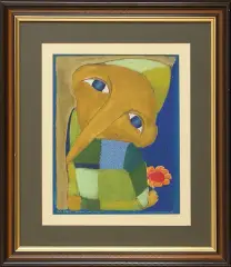 Bogna Czechowska, Pinokio, 1997, pastel olejny, gwasz, papier
