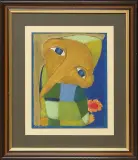 Bogna Czechowska, Pinokio, 1997, pastel olejny, gwasz, papier