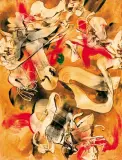 SCHADZKA by Alfred Lenica, 1969, olej, płótno, sold Apr 2007
