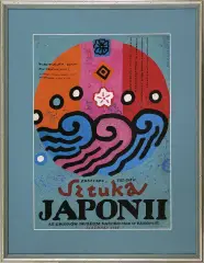 Jan Mlodozeniec, Projekt plakatu, 1987, gwasz, papier