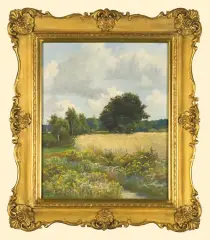 Henry Gundlach, Pełnia lata, 1940, olej, płótno