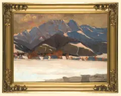 Karol Szpondrowski, Giewont, 1907, olej, płótno