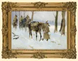 Jerzy Kossak, Odwrót spod Moskwy