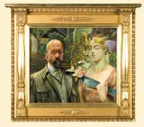 Jacek Malczewski, Autoportret z Thanatosem (z meduzą)
