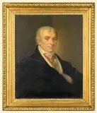 Karl Gottlieb Schweikart, Portret mężczyzny z orderem Leopolda, 1829, olej, płótno