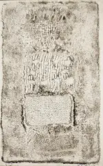 Urszula Broll, Kompozycja, 1963, monotypia, papier
