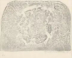 Andrzej Urbanowicz, Kompozycja, 1963, monotypia, papier