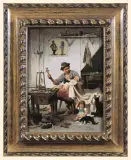 Franz Streitt, TERMINATORSKIE TRUDY, 1881, olej, deska