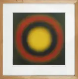 Wojciech Fangor, M 5, 1966-2001, serigrafia barwna, papier