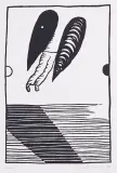 Stanisław Fijałkowski, Anioł, 1968, serigrafia, papier
