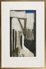 Wojciech Pąkowski, Attempted meeting, 1988, akwaforta, akwatinta, odprysk, sucha igła, papier
