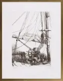 Tadeusz Michał Siara, Navigare..., 1979, akwaforta, papier