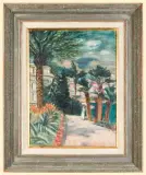 Z POŁUDNIA FRANCJI by Zygmunt Menkes, lata 30. XX w., olej, płótno, sold Dec 2006