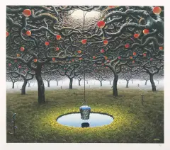 Jacek Yerka, Sad, 2000, giclee