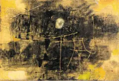 Roman Artymowski, PEJZAŻ Z NEAPOLU, 1956, olej, płótno