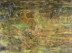 Marian Bogusz, ROZMYŚLANIA, 1963, olej, płótno
