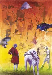 Marian Nowiński, TOWARZYSZE ŚWIĘTEGO FRANCISZKA, 2001, akryl, papier