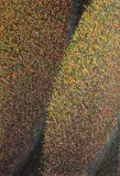 Marek Chomczyk, Żółte owale, 2006, pastel, karton