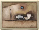 Witold-K, Kompozycja, 1969, olej, płótno