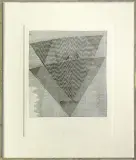 Andrzej Smoczyński, Ty i ja w trójkątach, 1986, akwaforta, papier