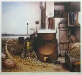 Nielegalny wyrób światła by Jacek Yerka, 1993, giclee, sold Oct 2006