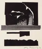 Jerzy Fedorowicz, Rycina z katalogu Konfrontacje 63, litografia, papier