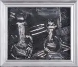 Ryszard Łagodziec, Martwa natura, z cyklu Martwa natura, 1989, olej, płótno