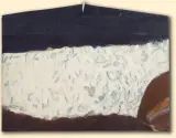 Krzysztof Markowski, Pejzaż zimowy, 1998, olej, płótno, pianka utwardzona i barwiona, drewn