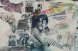 Gerine Arutiunian, BEZ TYTUłU, druk barwny, flamaster, pastel, dłg., papier