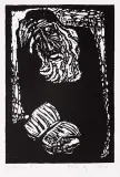 Rycina 12 z cyklu „Judaica” by Jerzy Duda-Gracz, 1964, drzeworyt, papier, sold Jul 2006