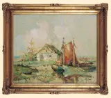 Rudolf Priebe, CHATA I ŁODZIE