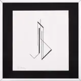 Henryk Stażewski, Kompozycja, 1984, serigrafia, papier